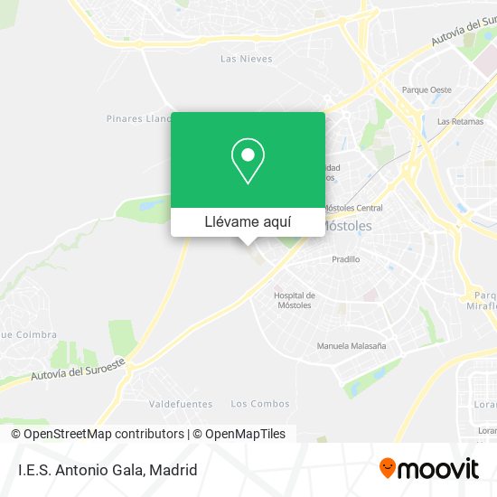 Mapa I.E.S. Antonio Gala