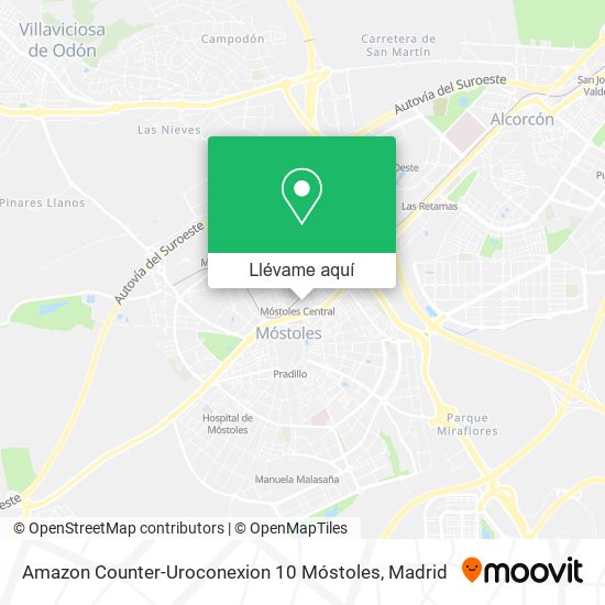 Mapa Amazon Counter-Uroconexion 10 Móstoles