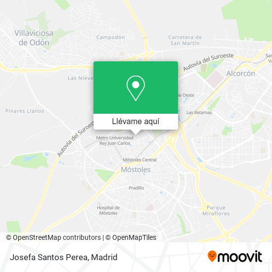 Mapa Josefa Santos Perea