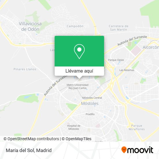 Mapa María del Sol