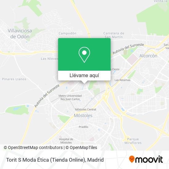 Mapa Torit S Moda Ética (Tienda Online)