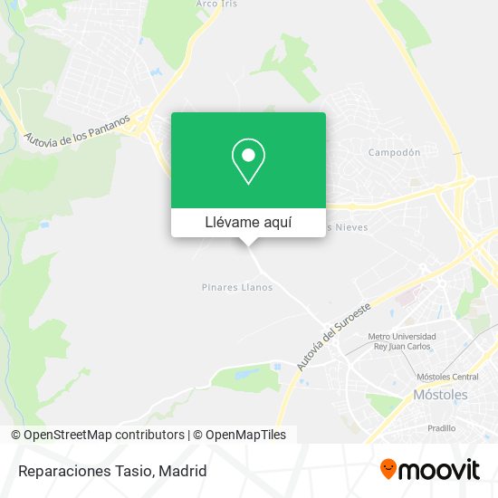 Mapa Reparaciones Tasio