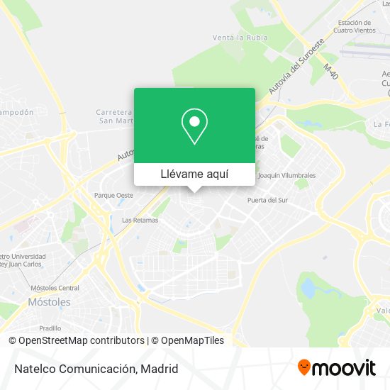 Mapa Natelco Comunicación