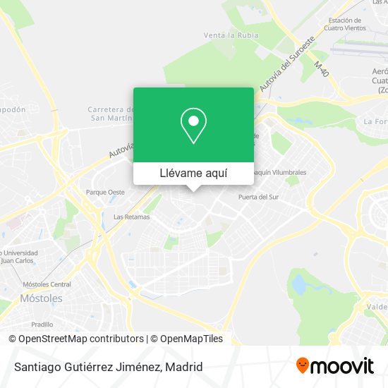 Mapa Santiago Gutiérrez Jiménez