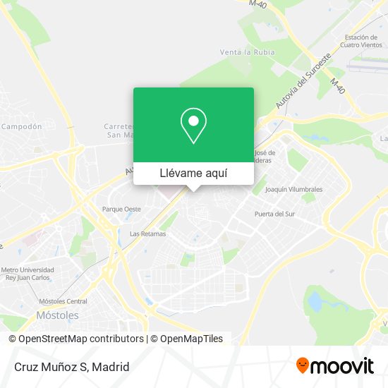 Mapa Cruz Muñoz S