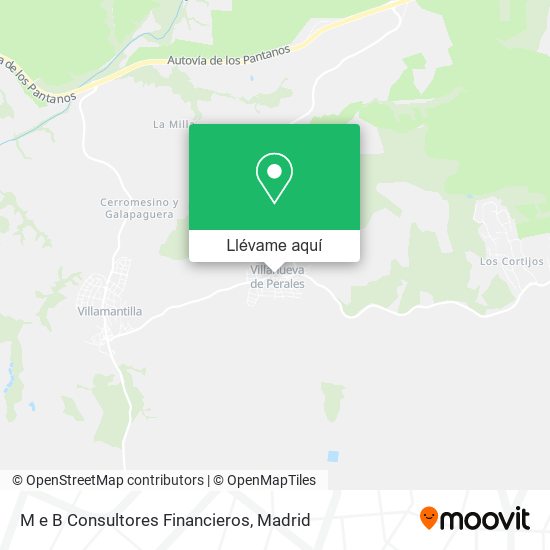 Mapa M e B Consultores Financieros