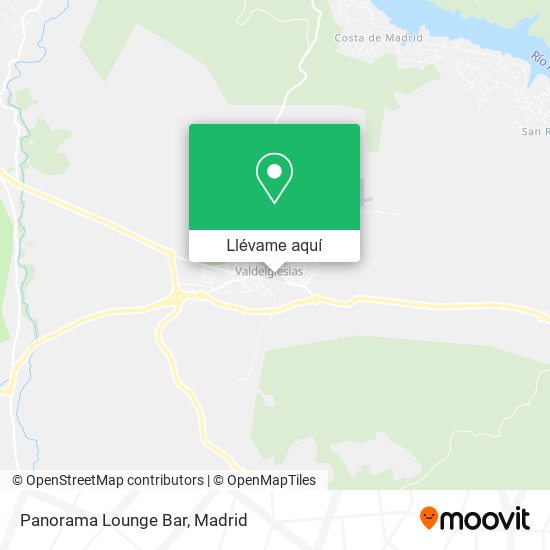 Mapa Panorama Lounge Bar