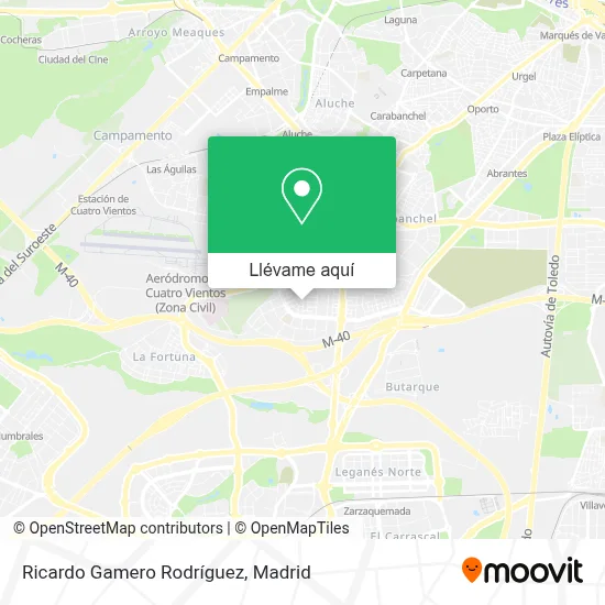 Mapa Ricardo Gamero Rodríguez