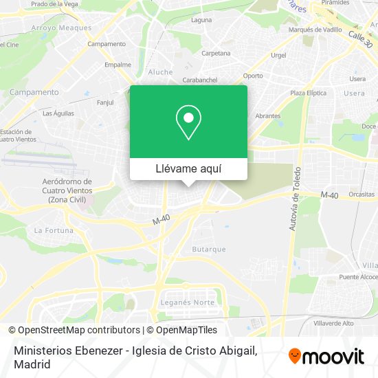 Mapa Ministerios Ebenezer - Iglesia de Cristo Abigail