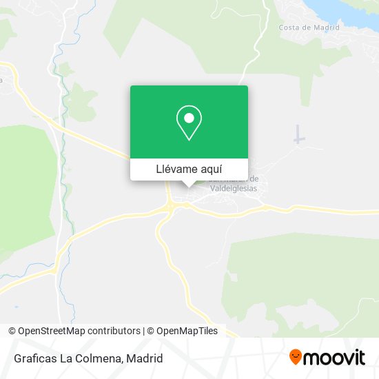 Mapa Graficas La Colmena