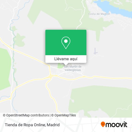 Mapa Tienda de Ropa Online