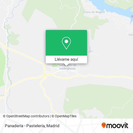 Mapa Panadería - Pastelería