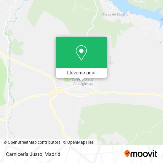 Mapa Carnicería Justo