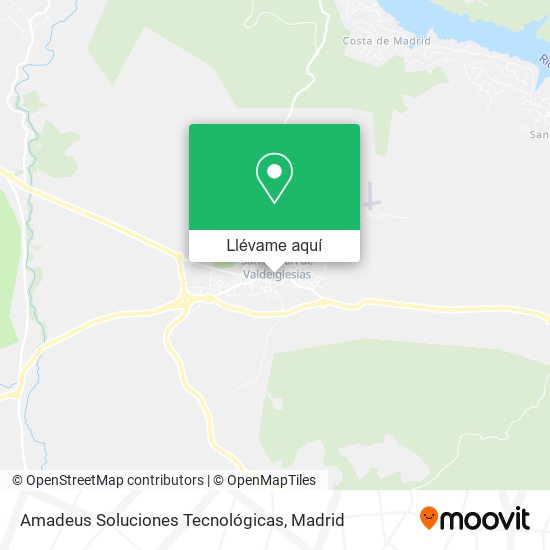 Mapa Amadeus Soluciones Tecnológicas