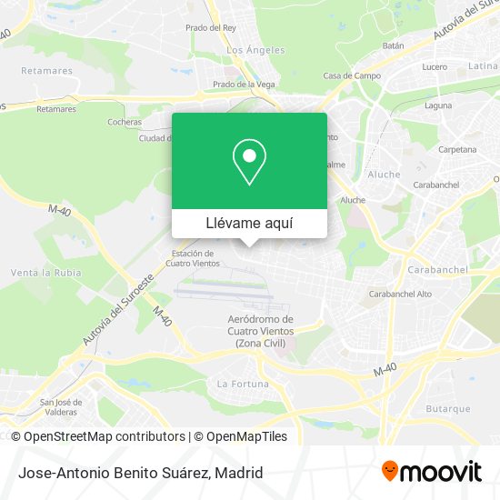 Mapa Jose-Antonio Benito Suárez