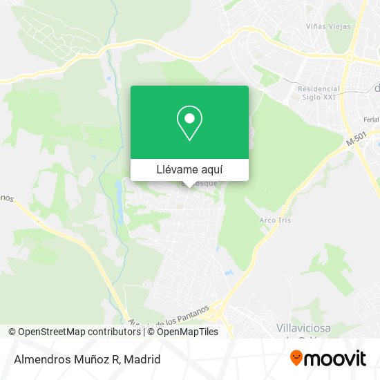 Mapa Almendros Muñoz R