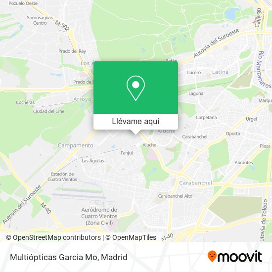 Mapa Multiópticas Garcia Mo