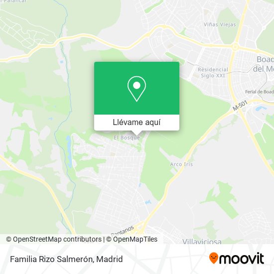 Mapa Familia Rizo Salmerón