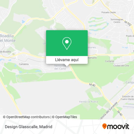 Mapa Design Glasscalle