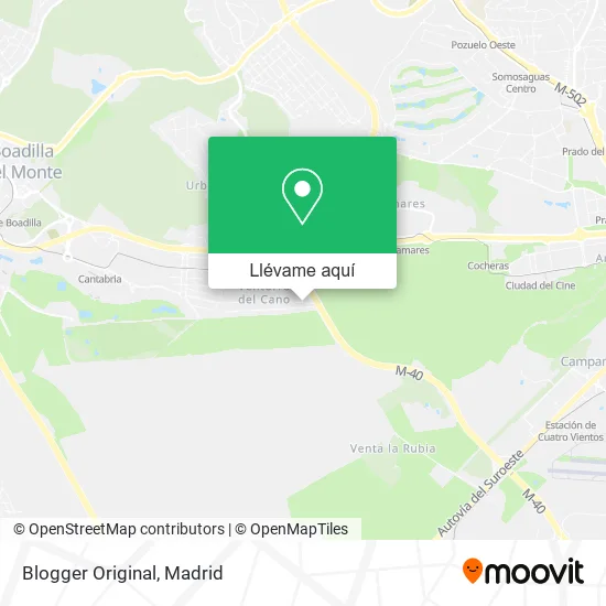 Mapa Blogger Original