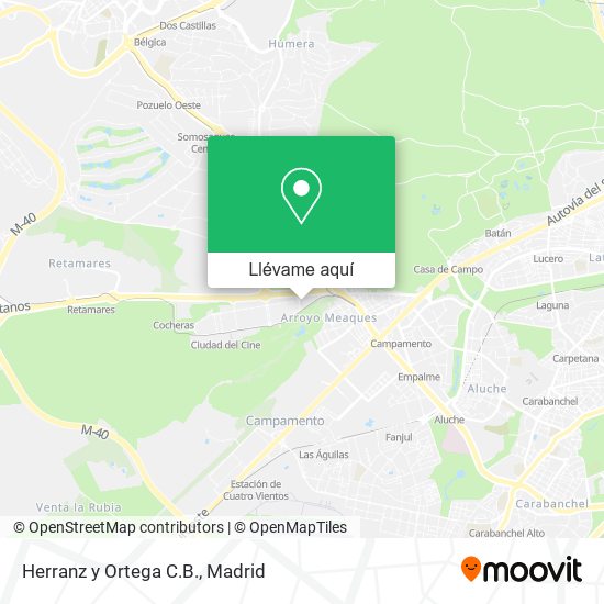 Mapa Herranz y Ortega C.B.