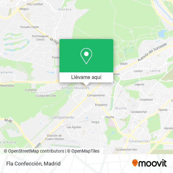 Mapa Fla Confección