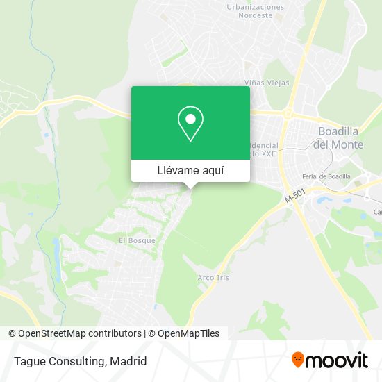 Mapa Tague Consulting