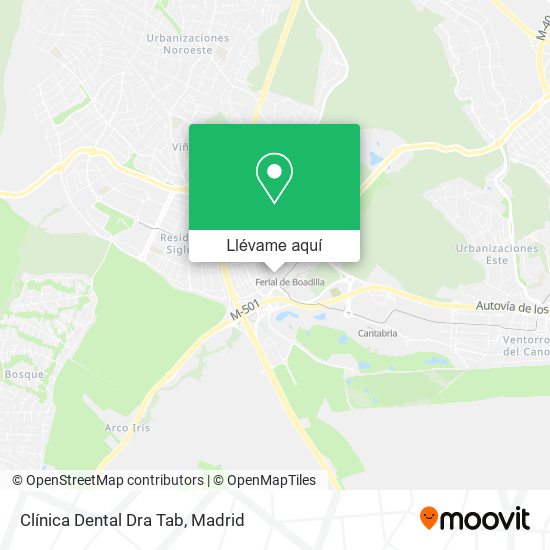 Mapa Clínica Dental Dra Tab