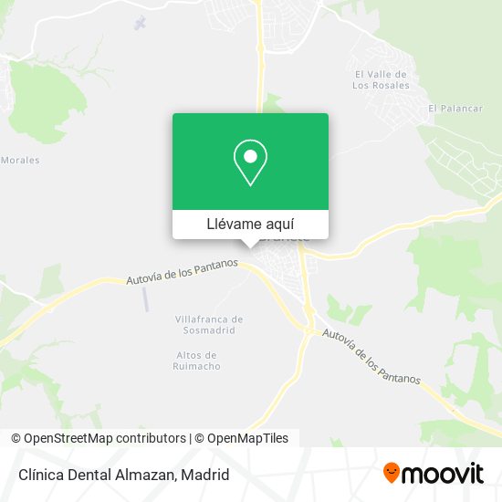 Mapa Clínica Dental Almazan