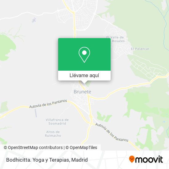 Mapa Bodhicitta. Yoga y Terapias