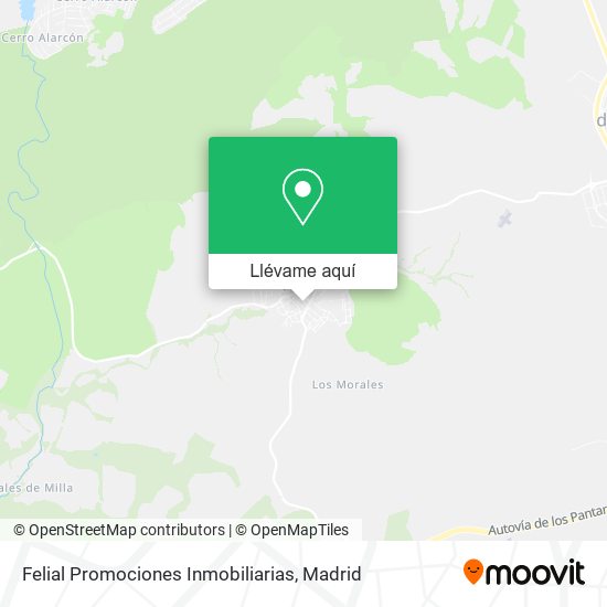 Mapa Felial Promociones Inmobiliarias