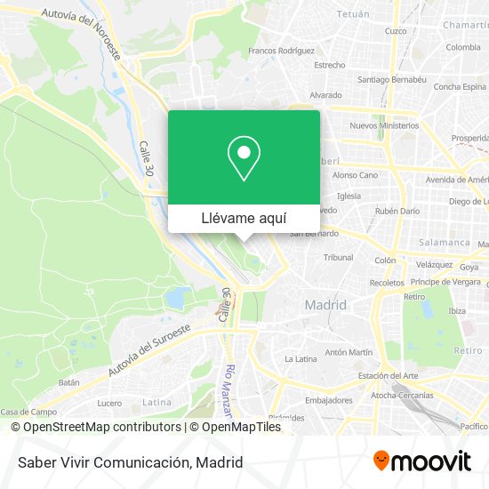 Mapa Saber Vivir Comunicación