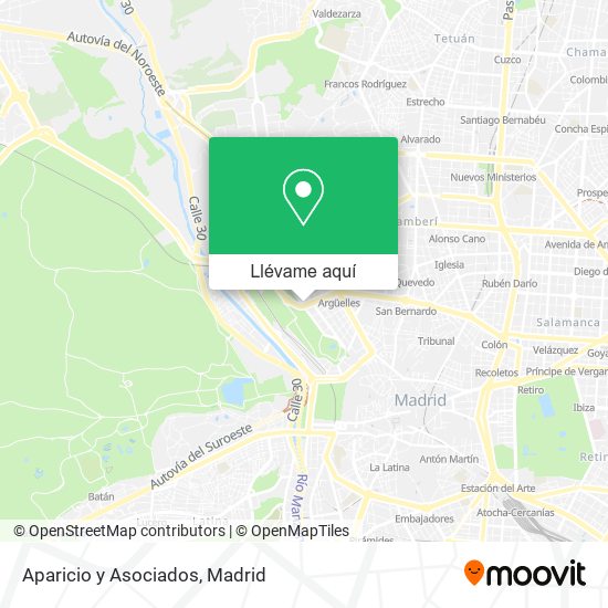 Mapa Aparicio y Asociados