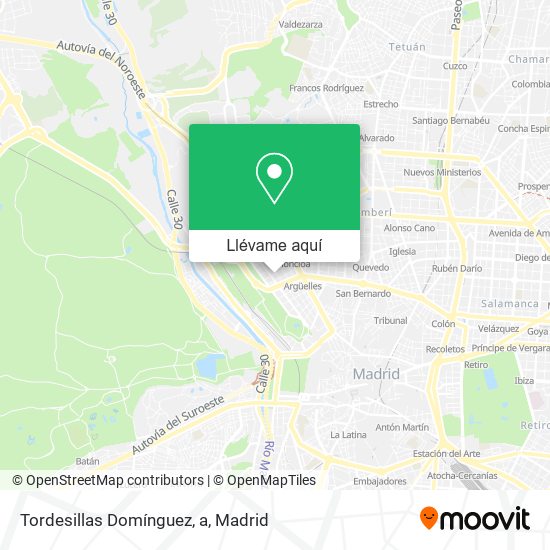 Mapa Tordesillas Domínguez, a