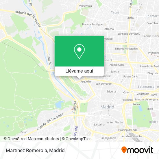 Mapa Martínez Romero a