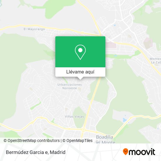 Mapa Bermúdez Garcia e