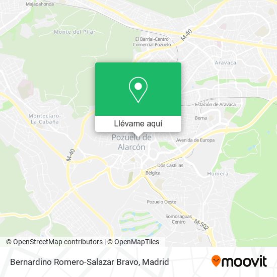 Mapa Bernardino Romero-Salazar Bravo