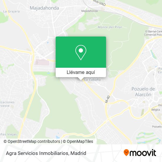 Mapa Agra Servicios Inmobiliarios