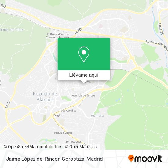 Mapa Jaime López del Rincon Gorostiza
