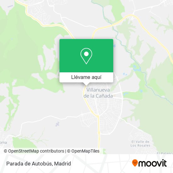 Mapa Parada de Autobús