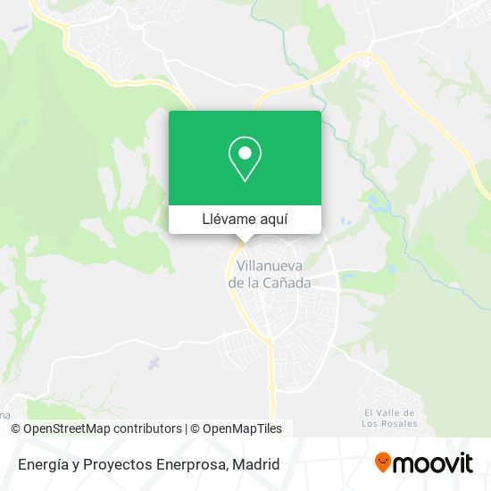 Mapa Energía y Proyectos Enerprosa