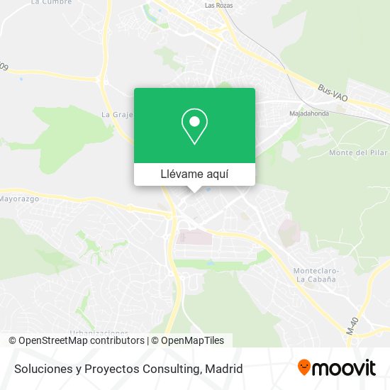 Mapa Soluciones y Proyectos Consulting