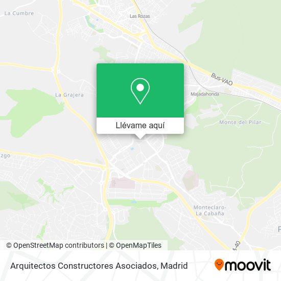 Mapa Arquitectos Constructores Asociados