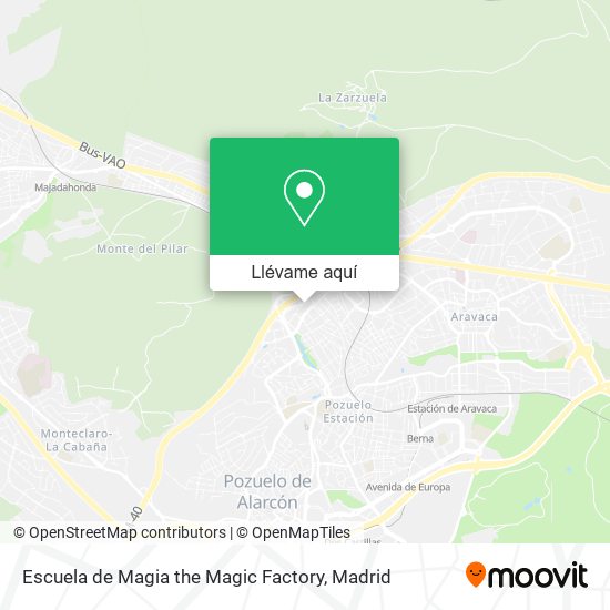 Mapa Escuela de Magia the Magic Factory