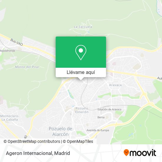Mapa Ageron Internacional