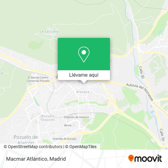 Mapa Macmar Atlántico