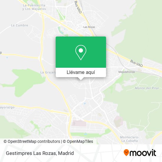 Mapa Gestimpres Las Rozas