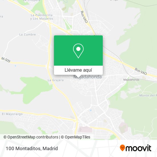 Mapa 100 Montaditos