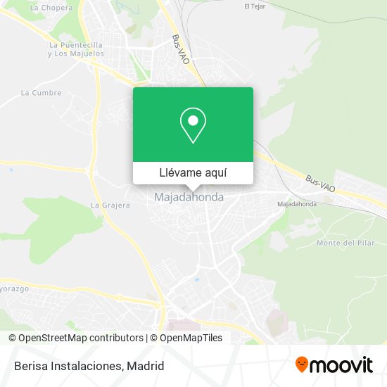 Mapa Berisa Instalaciones