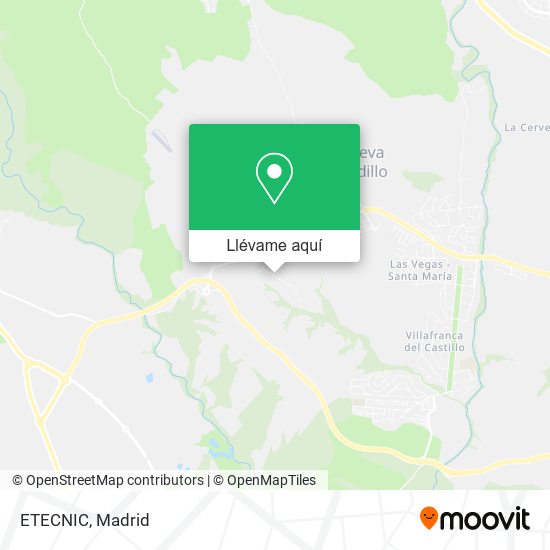 Mapa ETECNIC